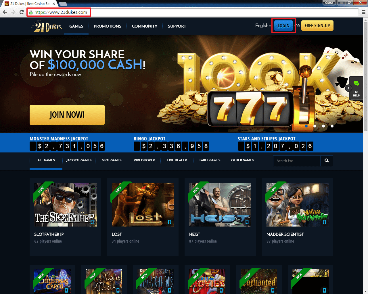 Olg Online Casino Login