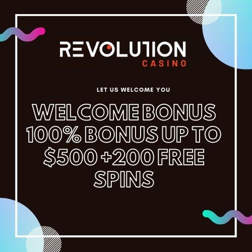 Revolution casino popup