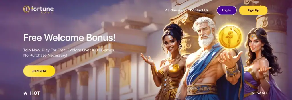 fortunecoin sweepstake casino.webp