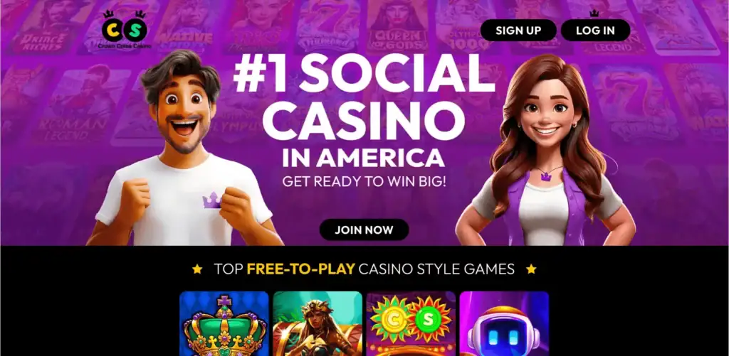 Crowncoins sweepstakes casino-min