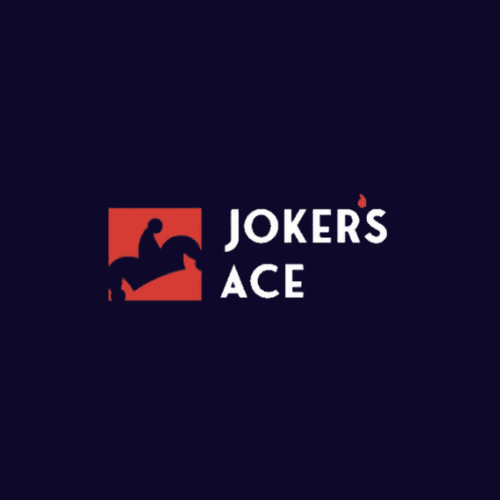 joker ace playing card logo